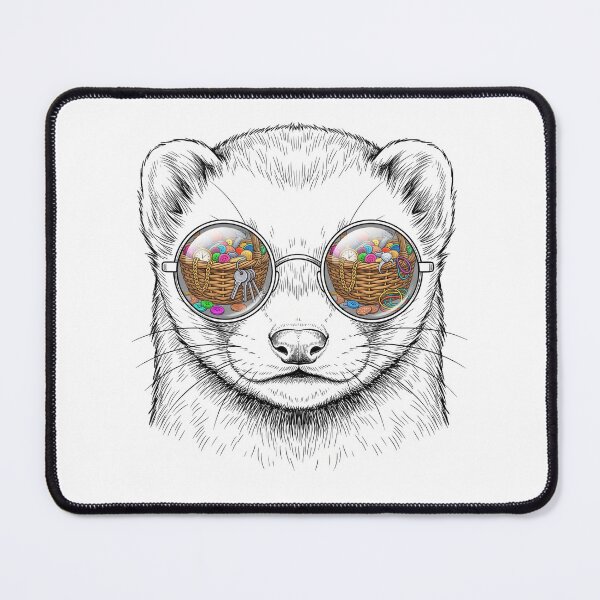 Item preview, Ferret Treasure Stash Sunglasses Reflection designed and sold by Bad-Decisions-Designs.