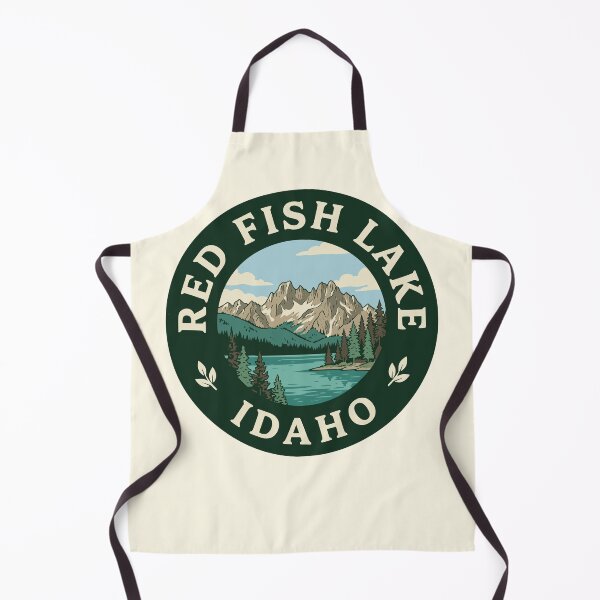 Item preview, Vintage Redfish Lake Idaho Badge designed and sold by Travelpeak.