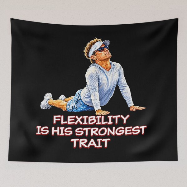 Item preview, Kiffin Flexibility Is His Strongest Trait Funny Graphic designed and sold by CamilleNorris.