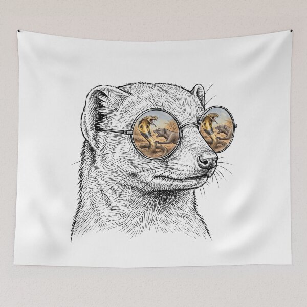 Item preview, Mongoose Cobra Fight Shades Reflection designed and sold by Bad-Decisions-Designs.
