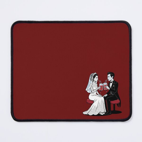 Item preview, Vampire Bride And Groom Toasting designed and sold by Rare By Hero.