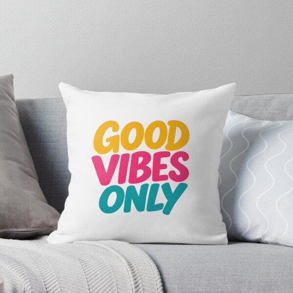Item preview, Good Vibes Only Colorful Typography designed and sold by cristophezed.