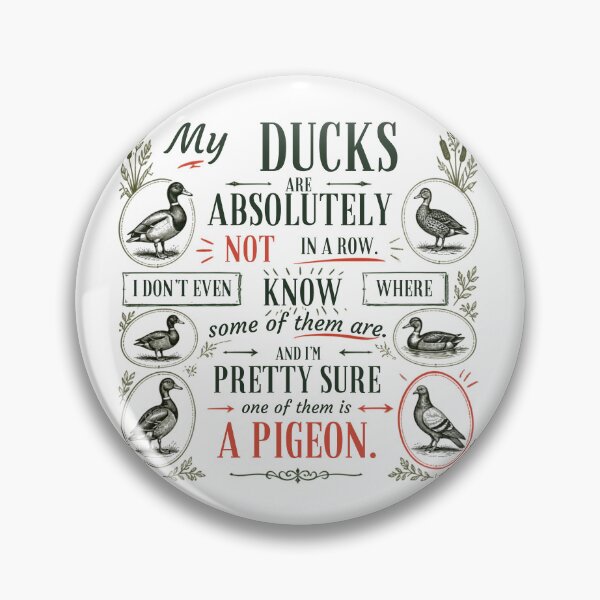 Item preview, Ducks In A Row designed and sold by LaughandLaugh.