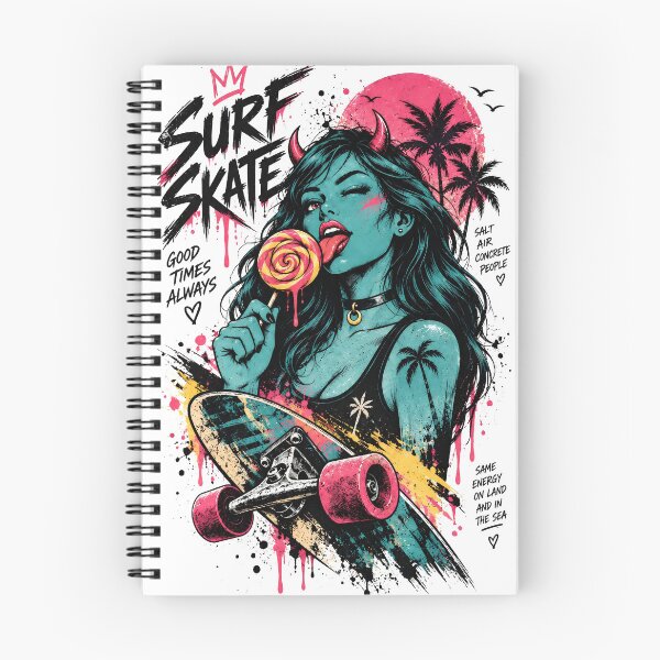 Item preview, Concrete Waves – Surfskate State of Mind White designed and sold by EdgeDrip.