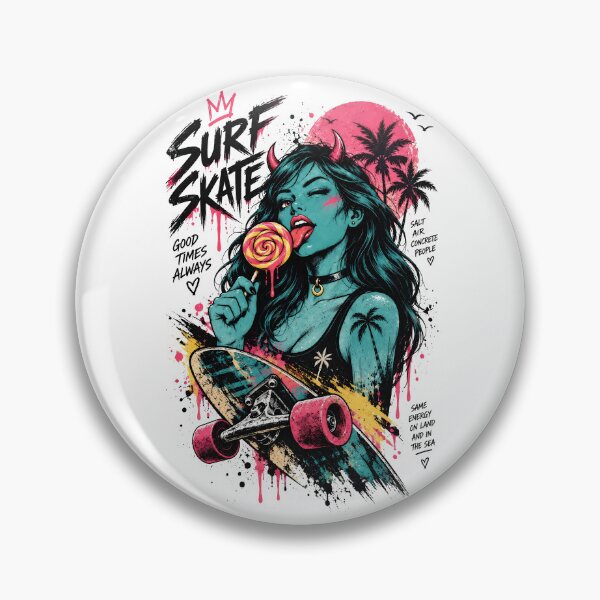 Item preview, Concrete Waves – Surfskate State of Mind White designed and sold by EdgeDrip.