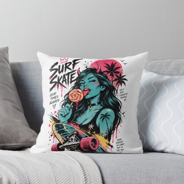 Item preview, Concrete Waves – Surfskate State of Mind White designed and sold by EdgeDrip.