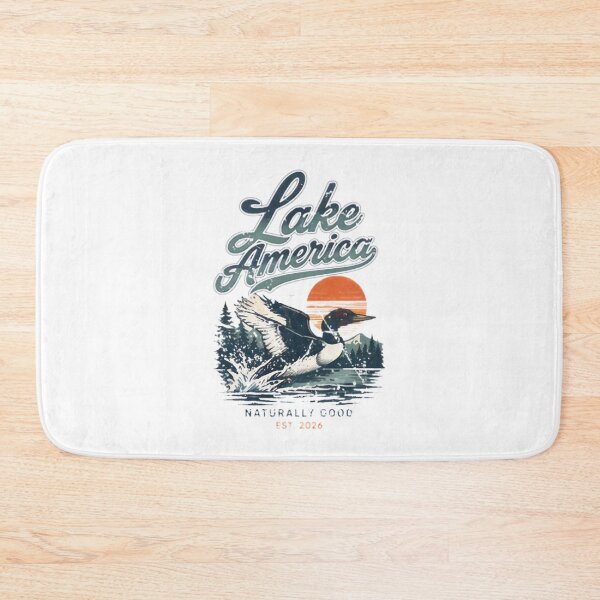 Item preview, Scenic Lake America Landscape Nature Artwork designed and sold by shahroozj.