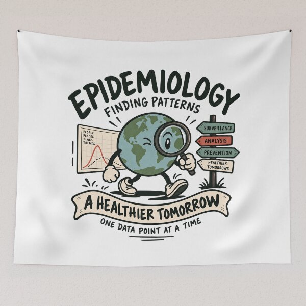 Item preview, Epidemiology - Finding Patterns Healthier Tomorrow designed and sold by SidTastic .