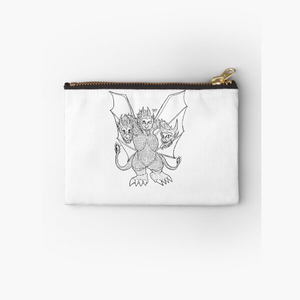 Item preview, Chibi King Ghidorah 1991 Lineart designed and sold by DMDigitalManus.