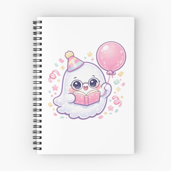 Item preview, Party Celebration Ghost – Soft Pastel Kawaii Festive Spirit designed and sold by Sommium .