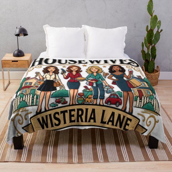 Item preview, Desperate Housewives Wisteria Lane – Where Secrets Are Buried designed and sold by CatLovers Studio.