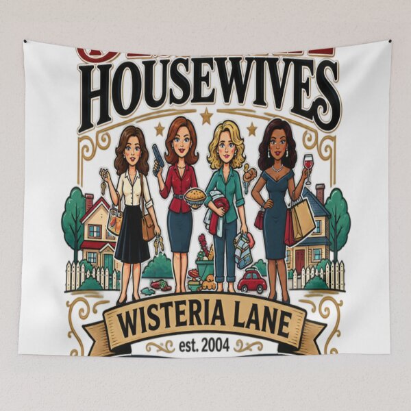 Item preview, Desperate Housewives Wisteria Lane – Where Secrets Are Buried designed and sold by CatLovers Studio.