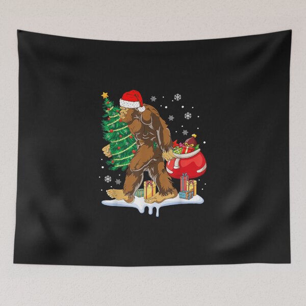 Item preview, Bigfoot Christmas Tree Lights Xmas Sasquatch Lovers designed and sold by vetr772.