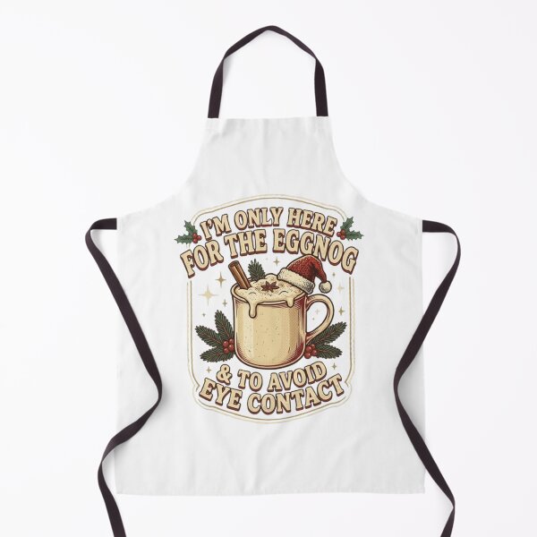 Item preview, Introvert Eggnog Sarcastic Christmas designed and sold by crazydotdesigns.