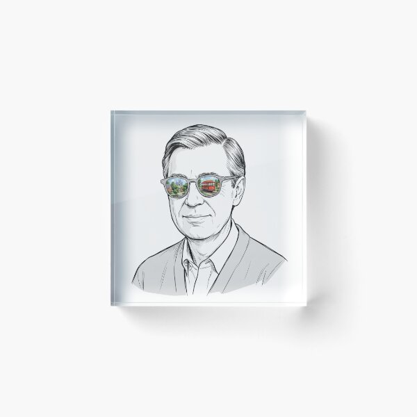 Item preview, Mr Rogers Neighborhood Sunglasses Reflection designed and sold by Bad-Decisions-Designs.