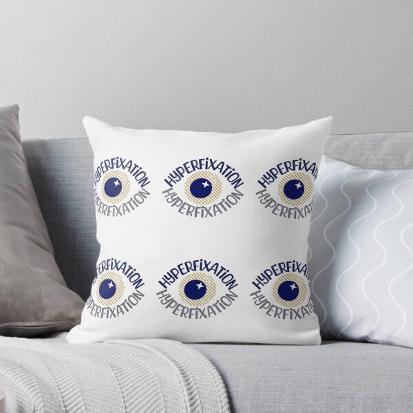 Item preview, Hyperfixation Eye Badge designed and sold by lenalenspod.