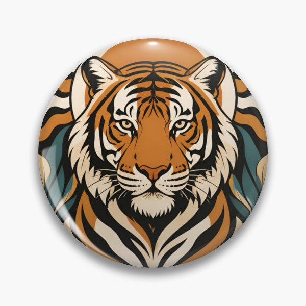 Item preview, Vintage Majestic Tiger Art Retro Graphic designed and sold by Supertango.