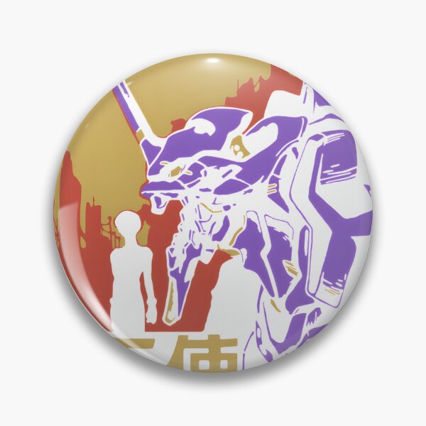 Item preview, Neon Genesis Evangelion Inspired Retro Vintage Anime Design designed and sold by Rinus.