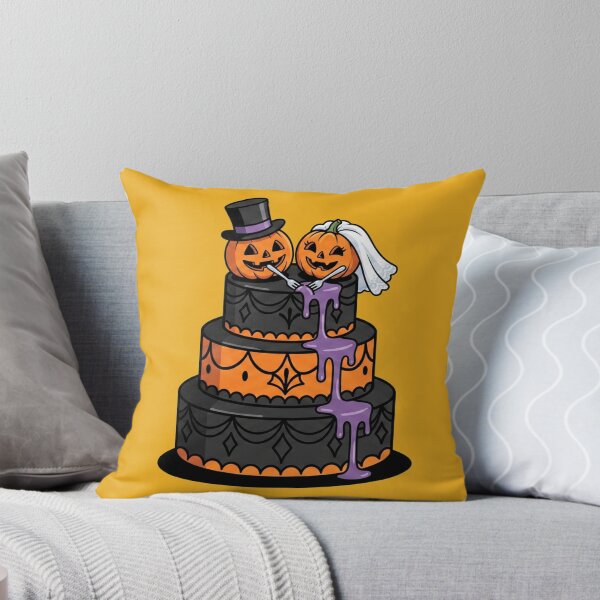 Item preview, Pumpkin Bride And Groom Wedding Cake designed and sold by Rare By Hero.