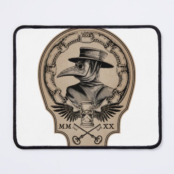 Item preview, Vintage Plague Doctor Illustration with Historical Medical Mask Design designed and sold by Shippedit.