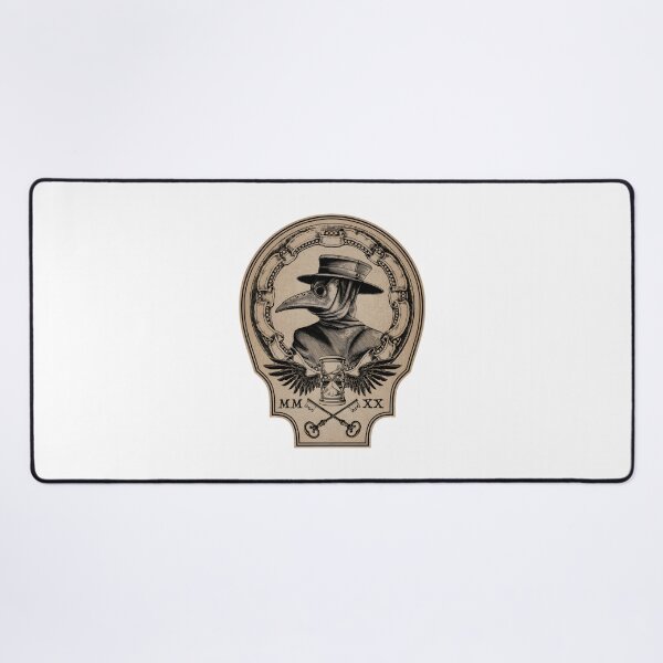 Item preview, Vintage Plague Doctor Illustration with Historical Medical Mask Design designed and sold by Shippedit.