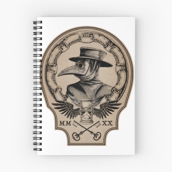 Item preview, Vintage Plague Doctor Illustration with Historical Medical Mask Design designed and sold by Shippedit.