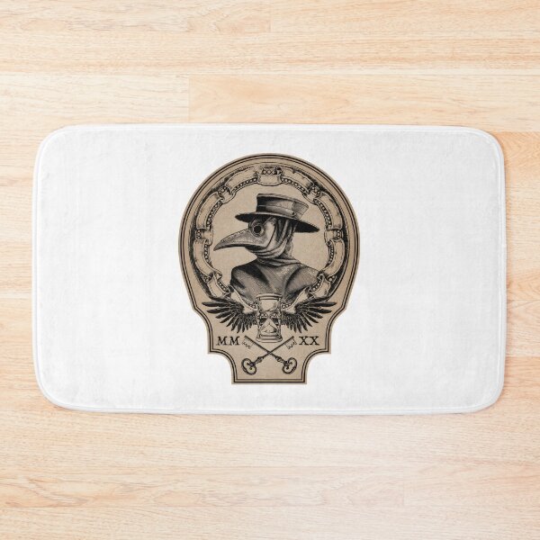Item preview, Vintage Plague Doctor Illustration with Historical Medical Mask Design designed and sold by Shippedit.