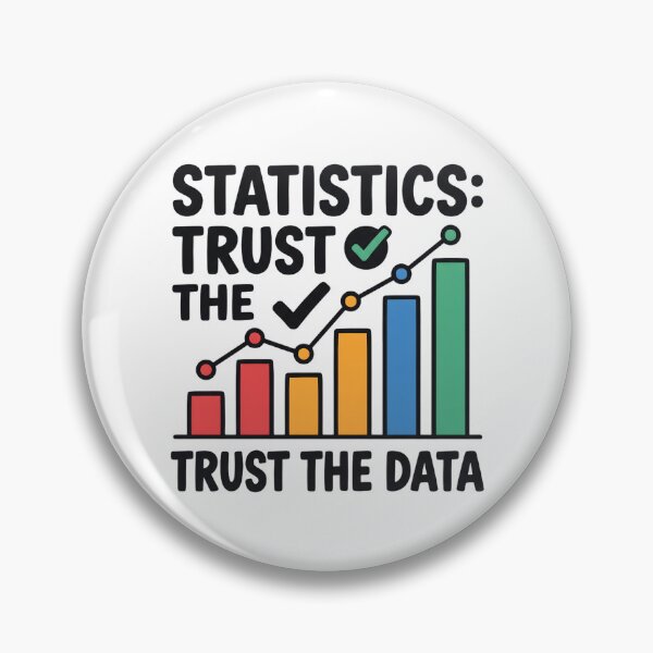 Item preview, Trust the Data Graphic for Statisticians designed and sold by Brain Fog Lab.