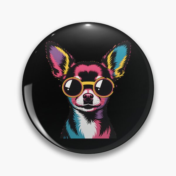 Item preview, Chihuahua Pop Art Sunglasses Cool Dog designed and sold by Loona97.