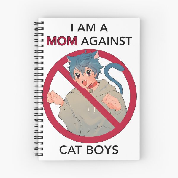 Item preview, I Am a Mom Against Cat Boys Funny Statement Design designed and sold by Rinus.