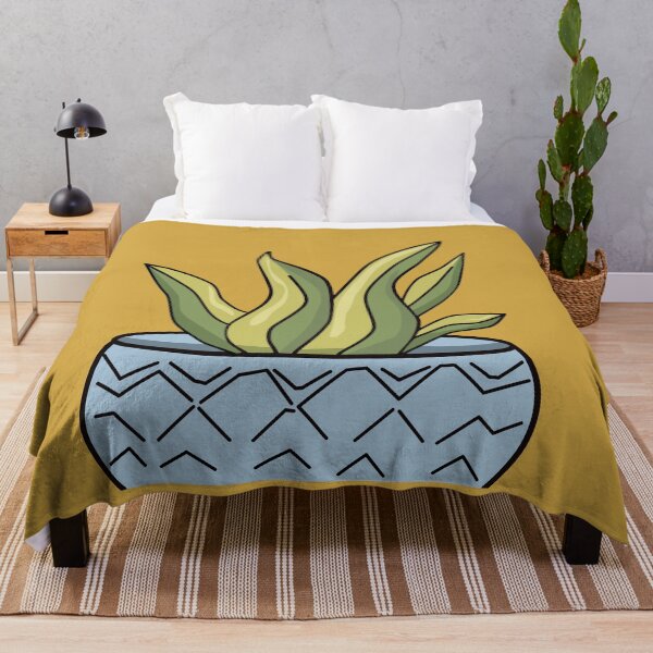 Item preview, Minimalist Aloe Vera Succulent Potted Plant Botanical Art designed and sold by Plookiss.