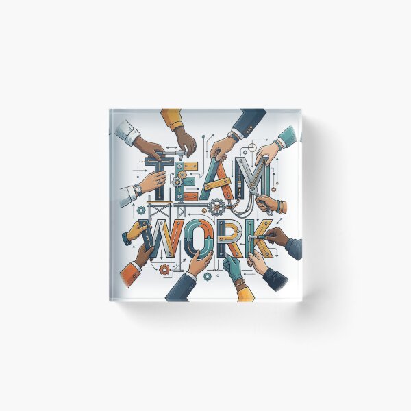 Item preview, Team Work Collaboration - Business & Engineering Concept designed and sold by Nubian Style.
