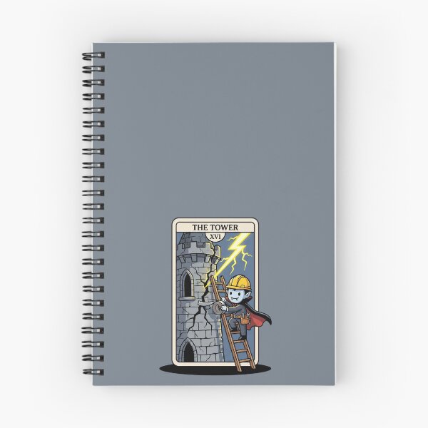 Item preview, Cute Vampire The Tower Tarot Card designed and sold by Rare By Hero.