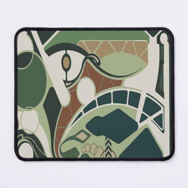 Item preview, vintage abstract art - Green tears designed and sold by JOHN44ART.