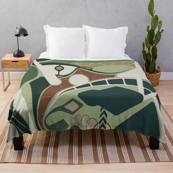 Item preview, vintage abstract art - Green tears designed and sold by JOHN44ART.