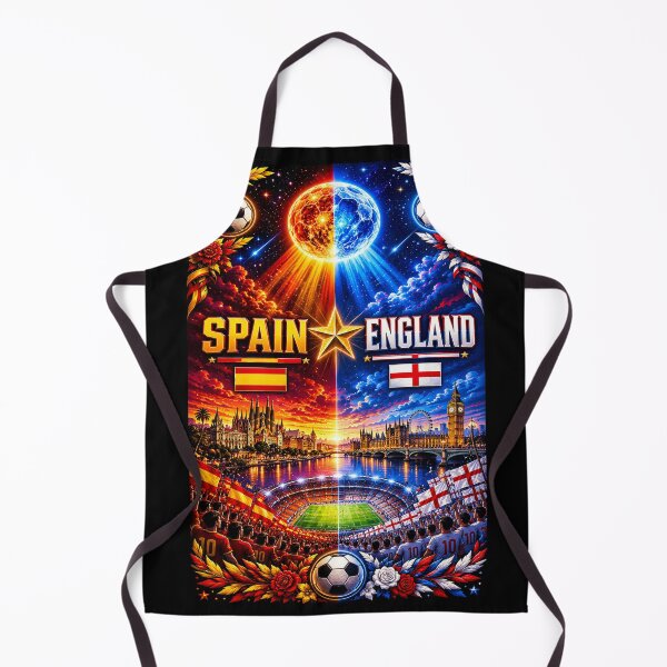 Item preview, Barcelona to London Architectural Horizon Print / england Spain fan celebration art  designed and sold by Nexus Space.