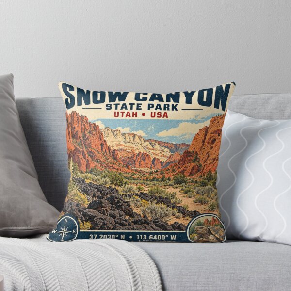 Item preview, Snow Canyon Utah Vintage Desert Adventure designed and sold by naturalsurvival.