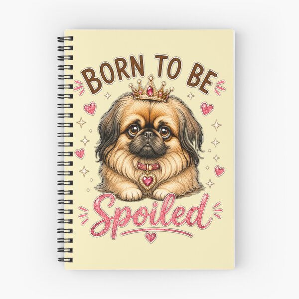 Item preview, Born to Be Spoiled — Pampered Pekingese designed and sold by flashARTstudio.