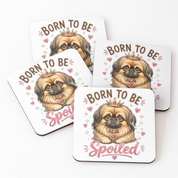 Item preview, Born to Be Spoiled — Pampered Pekingese designed and sold by flashARTstudio.