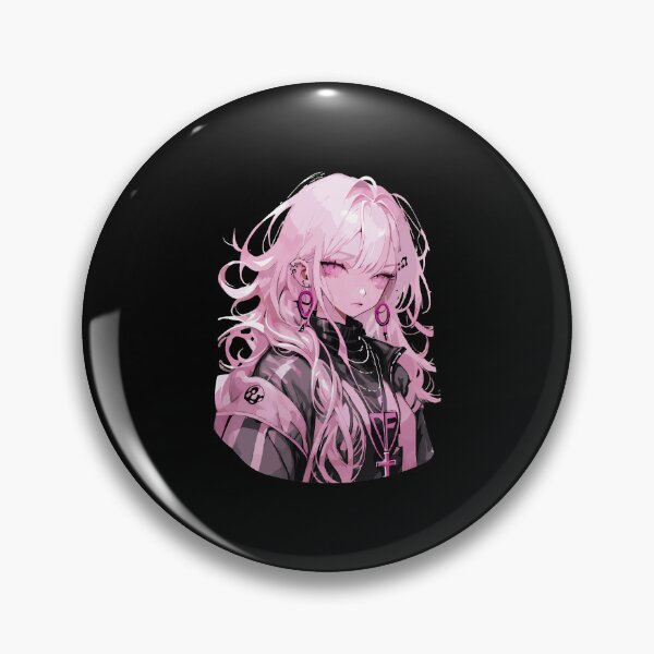 Item preview, Pink Anime Girl Gothic Fashion  designed and sold by sAnupama25.