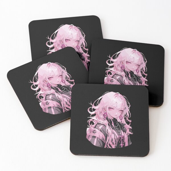 Item preview, Pink Anime Girl Gothic Fashion  designed and sold by sAnupama25.