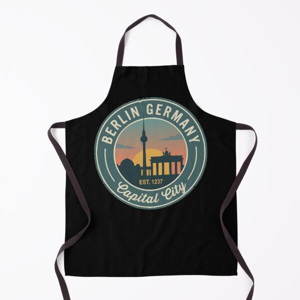Item preview, Berlin Germany Skyline Retro Badge designed and sold by Travelpeak.