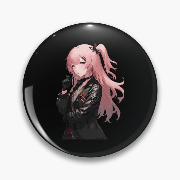 Item preview, Pink Haired Anime Girl Edgy Style designed and sold by utcroissant32.