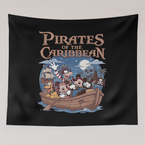Item preview, Vintage Cartoon Pirate Adventure  designed and sold by rHorvitz48.