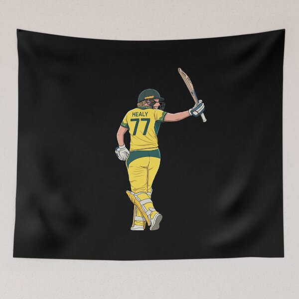 Item preview, Alyssa Healy Batsman - T20 - Cricket Player designed and sold by GlimTig.