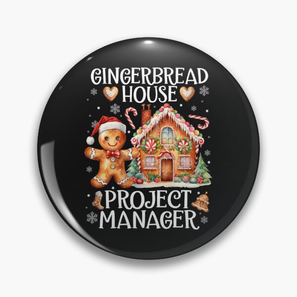Item preview, Gingerbread House Project Manager Cookie Christmas Pajamas designed and sold by vetr772.