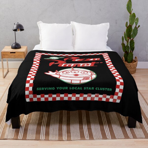 Item preview, Retro Space Pizza Graphic designed and sold by Karlyee16.