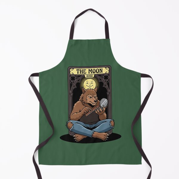 Item preview, The Moon Tarot Card Werewolf designed and sold by Rare By Hero.