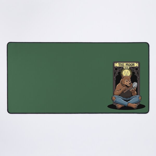 Item preview, The Moon Tarot Card Werewolf designed and sold by Rare By Hero.