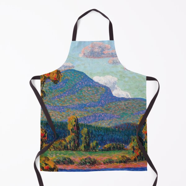 Item preview, Colors of autumn foliage in the mountains alpine landscape painting print by Konrad Mage designed and sold by Jéanpaul  Ferro.